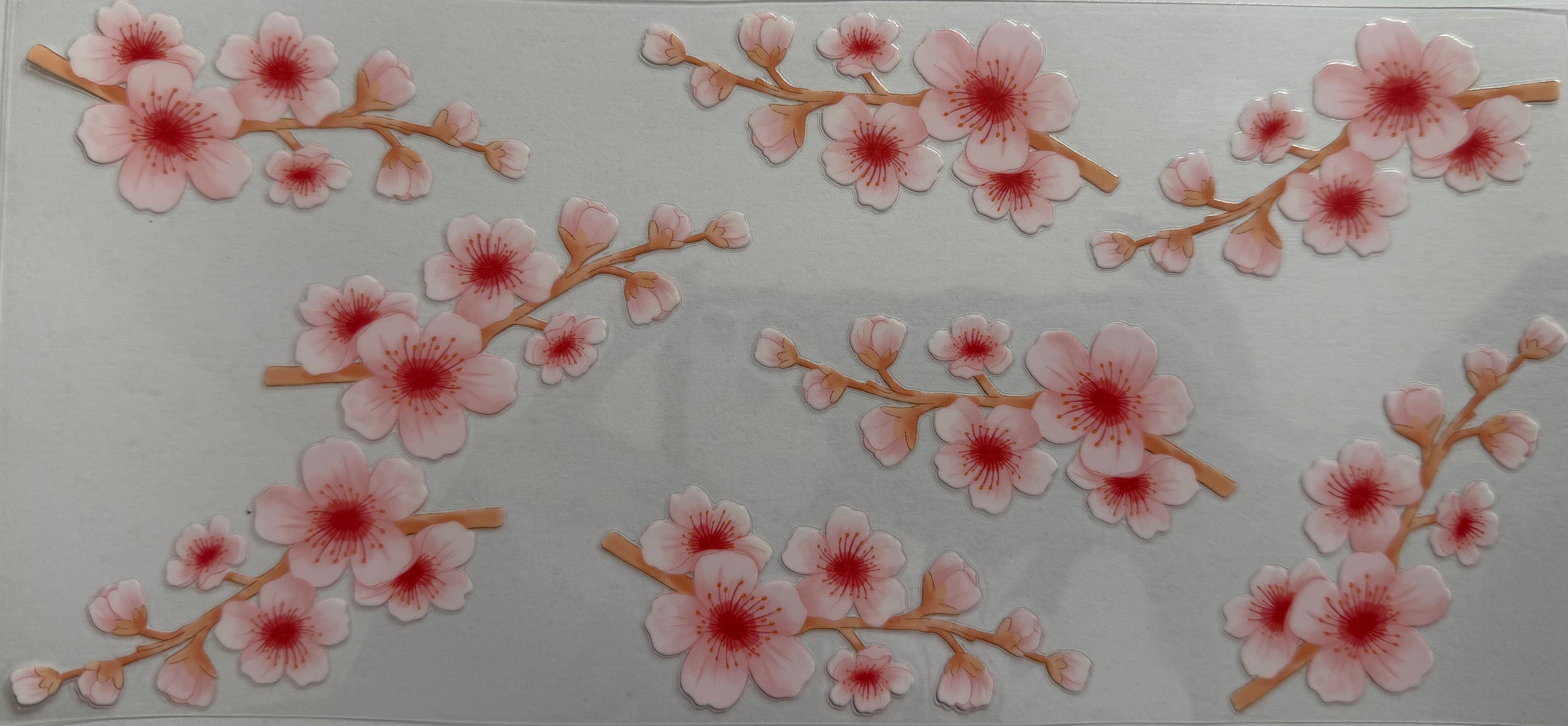 Cherry Blossom 16oz Uv DTF Wrap