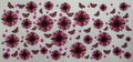 Pink and purple flowers 16oz Uv DTF Wrap