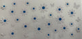 White and blue flowers 16oz Uv DTF Wrap