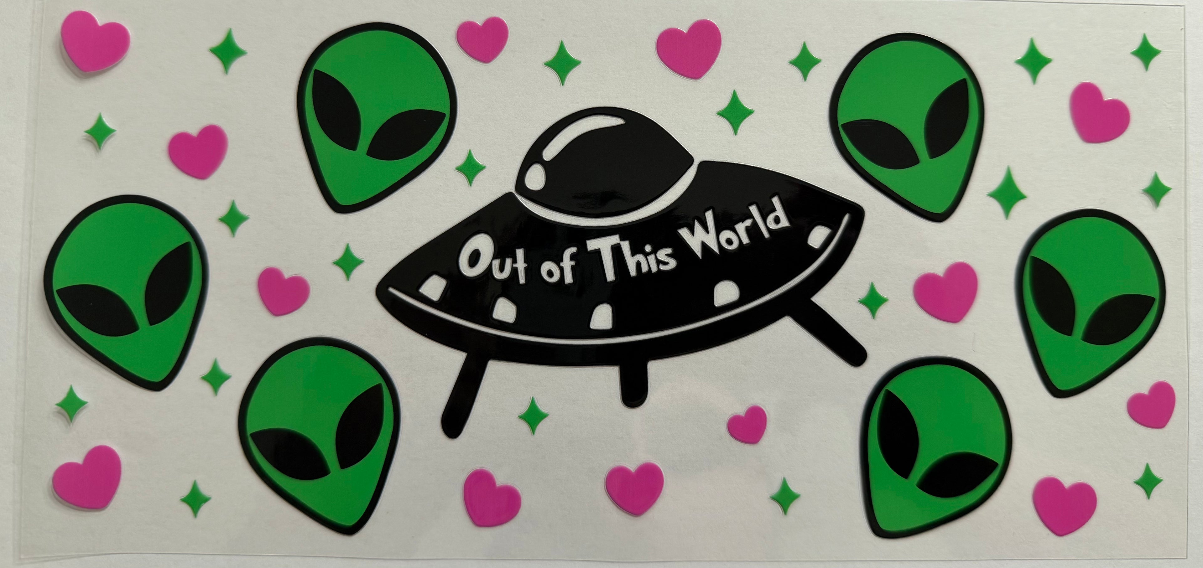 Out of this world 16oz Uv DTF Wrap