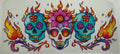 Skulls 16oz Uv DTF Wrap