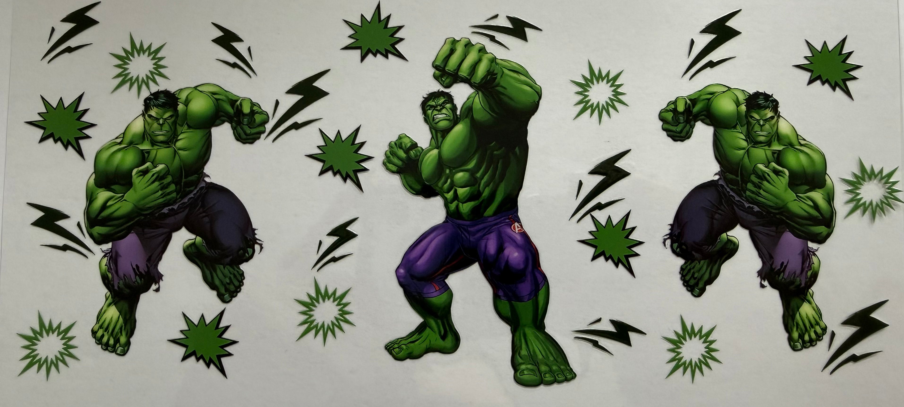 Hulk 16oz Uv DTF Wrap