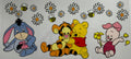 Winnie, Tiger, Eeyore, pig 16oz Uv DTF Wrap