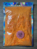 Orange Sherbert Chunky Glitter 300 Grams