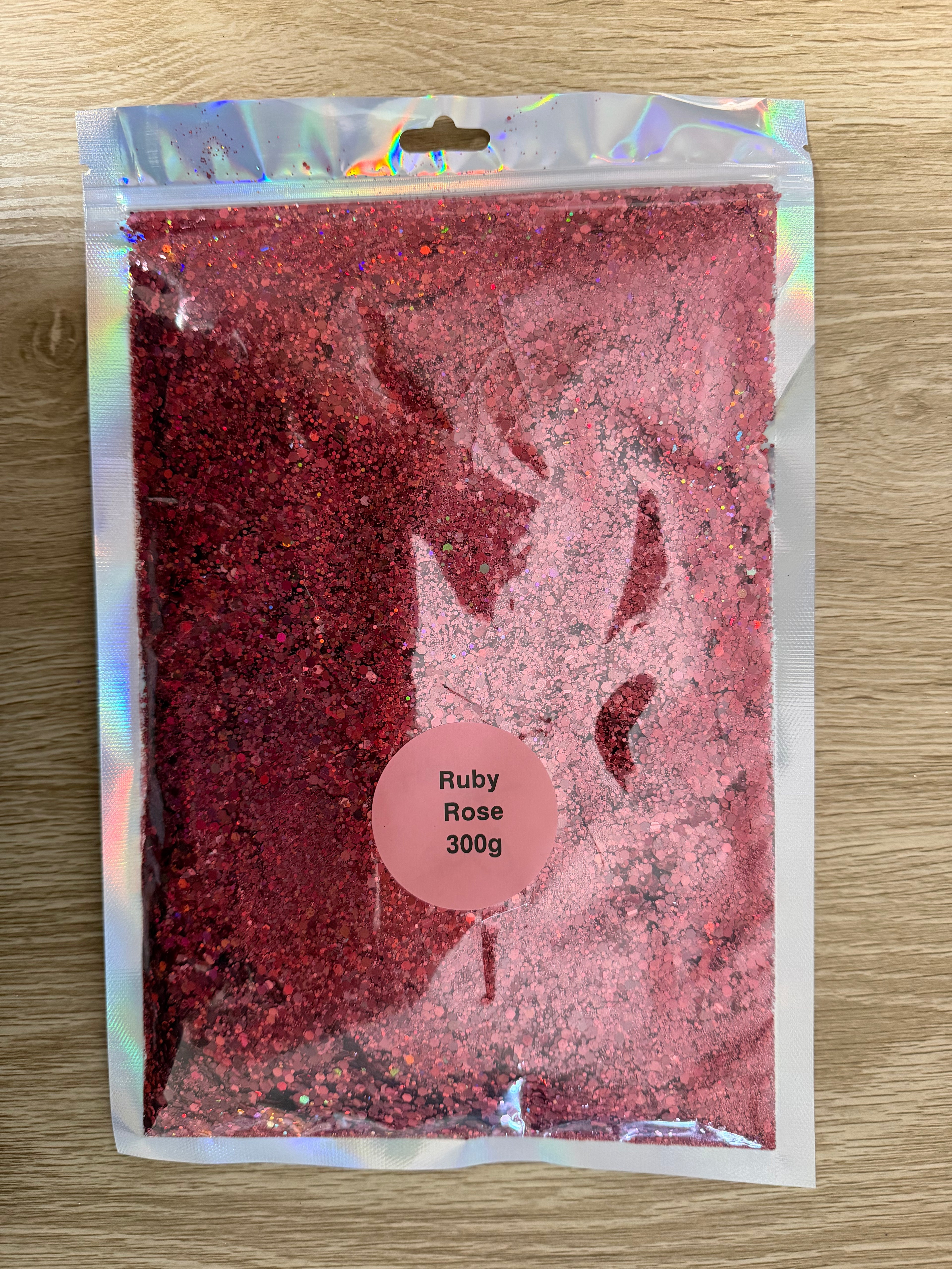 Ruby Rose Chunky Glitter 300 Grams