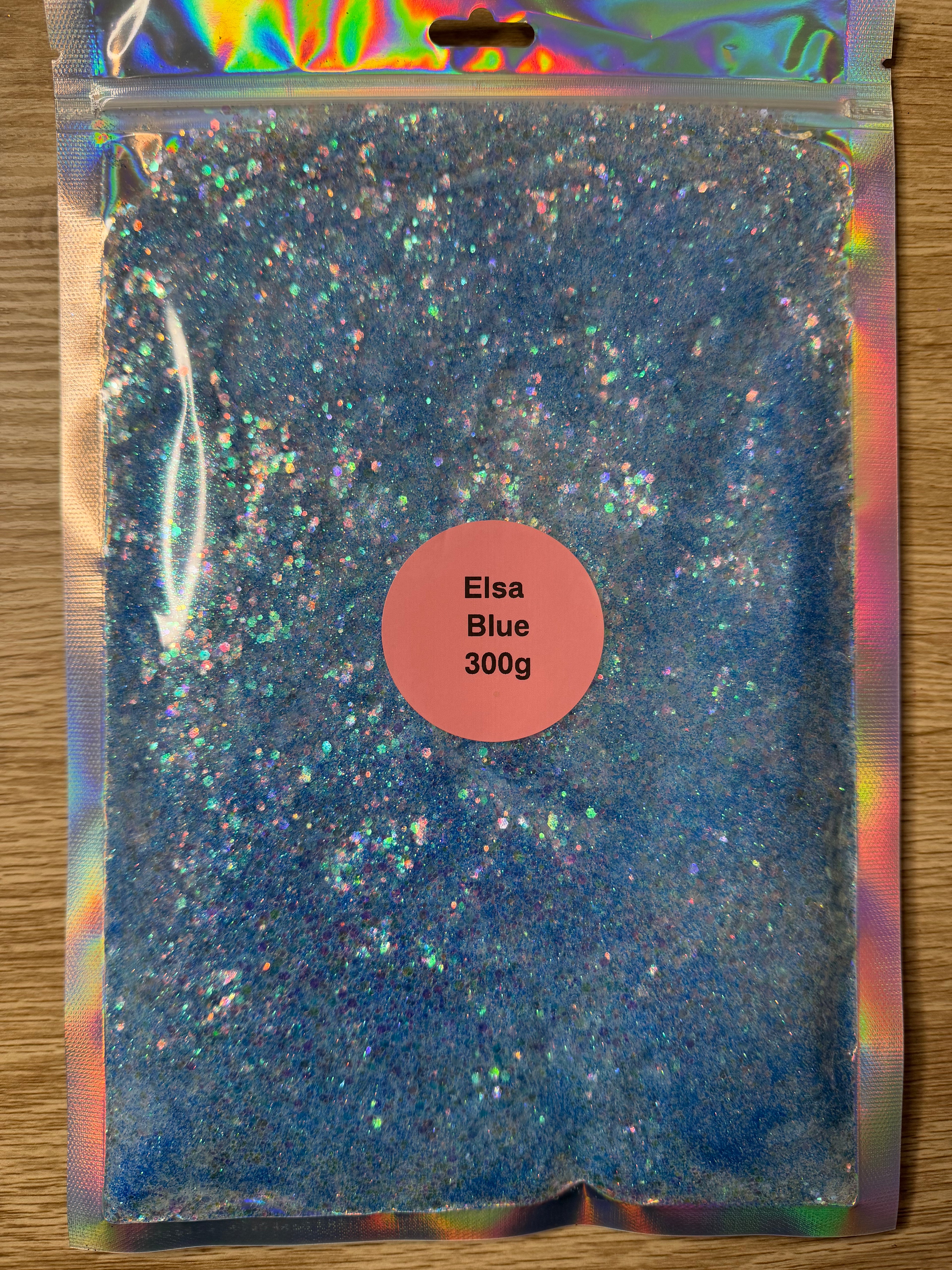 Elsa Blue Chunky Glitter 300 Grams