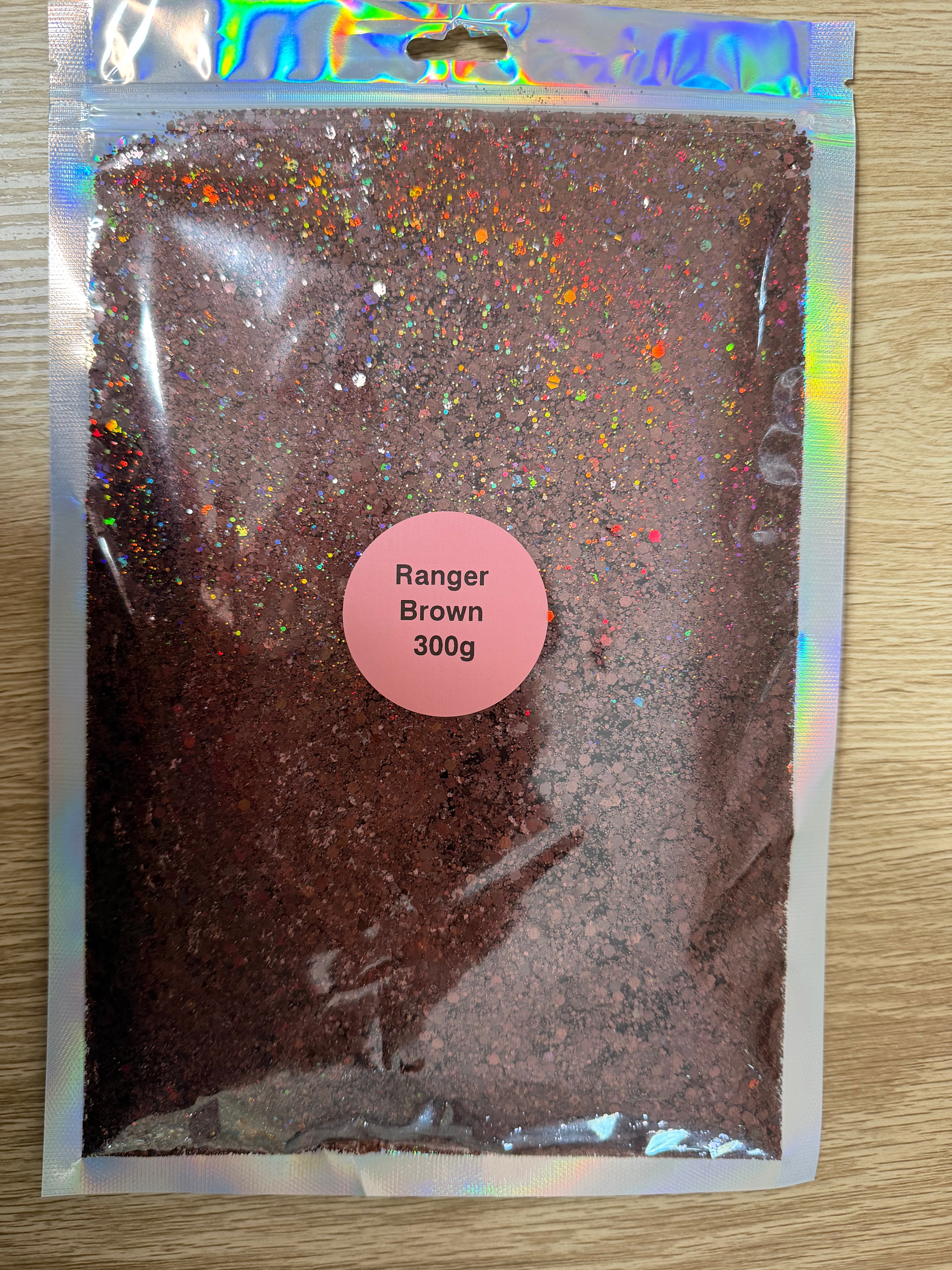 Ranger Brown Chunky Glitter 300 Grams