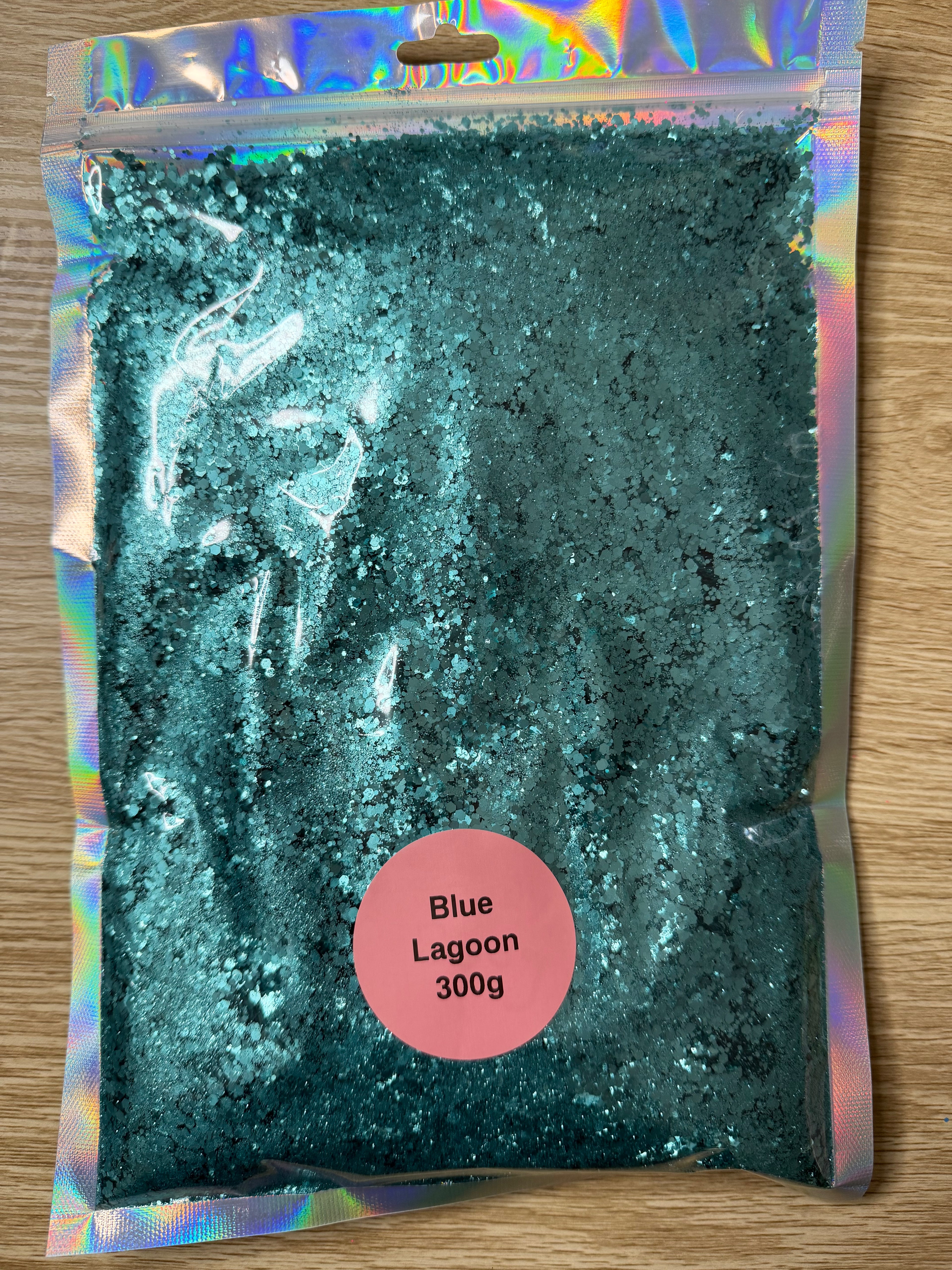 Blue Lagoon Chunky Glitter 300 Grams