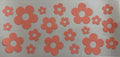 Peach Flowers 16oz Uv Dtf Wraps