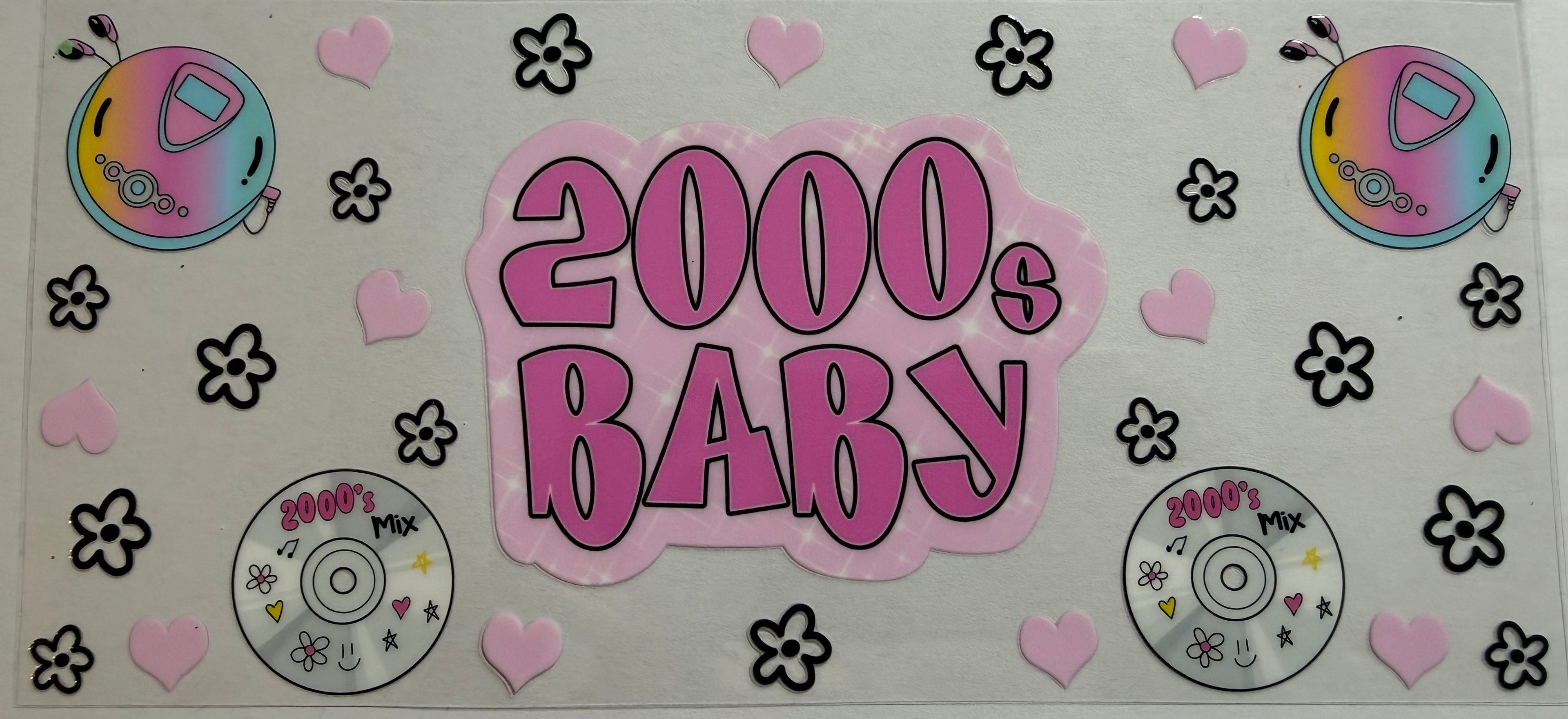 2000s Baby 16oz Uv Dtf Wrap