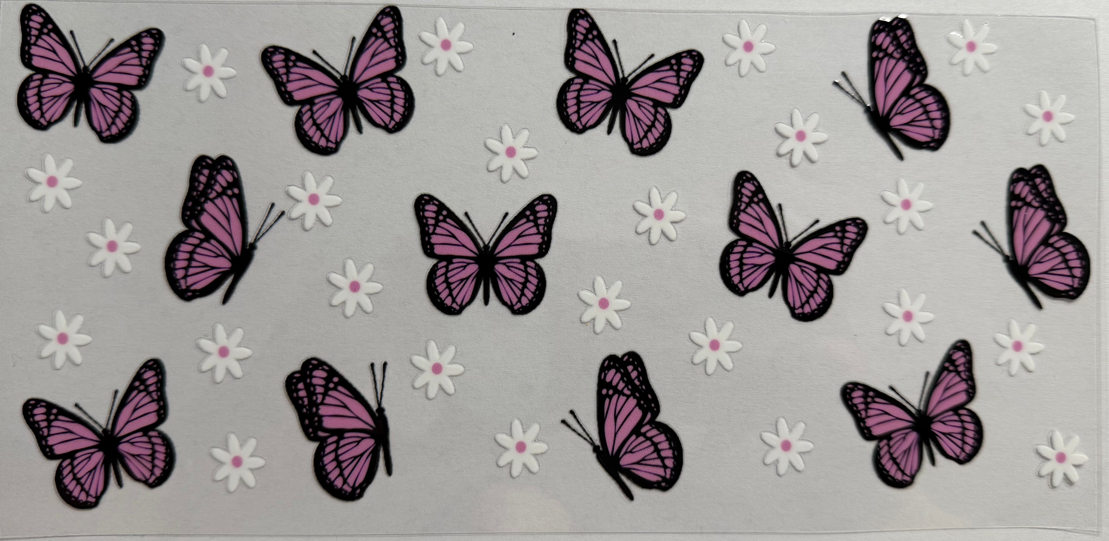Purple Butterfly's 16oz uv Dtf Wrap