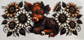 Highland Cows 16oz Uv Dtf Wrap