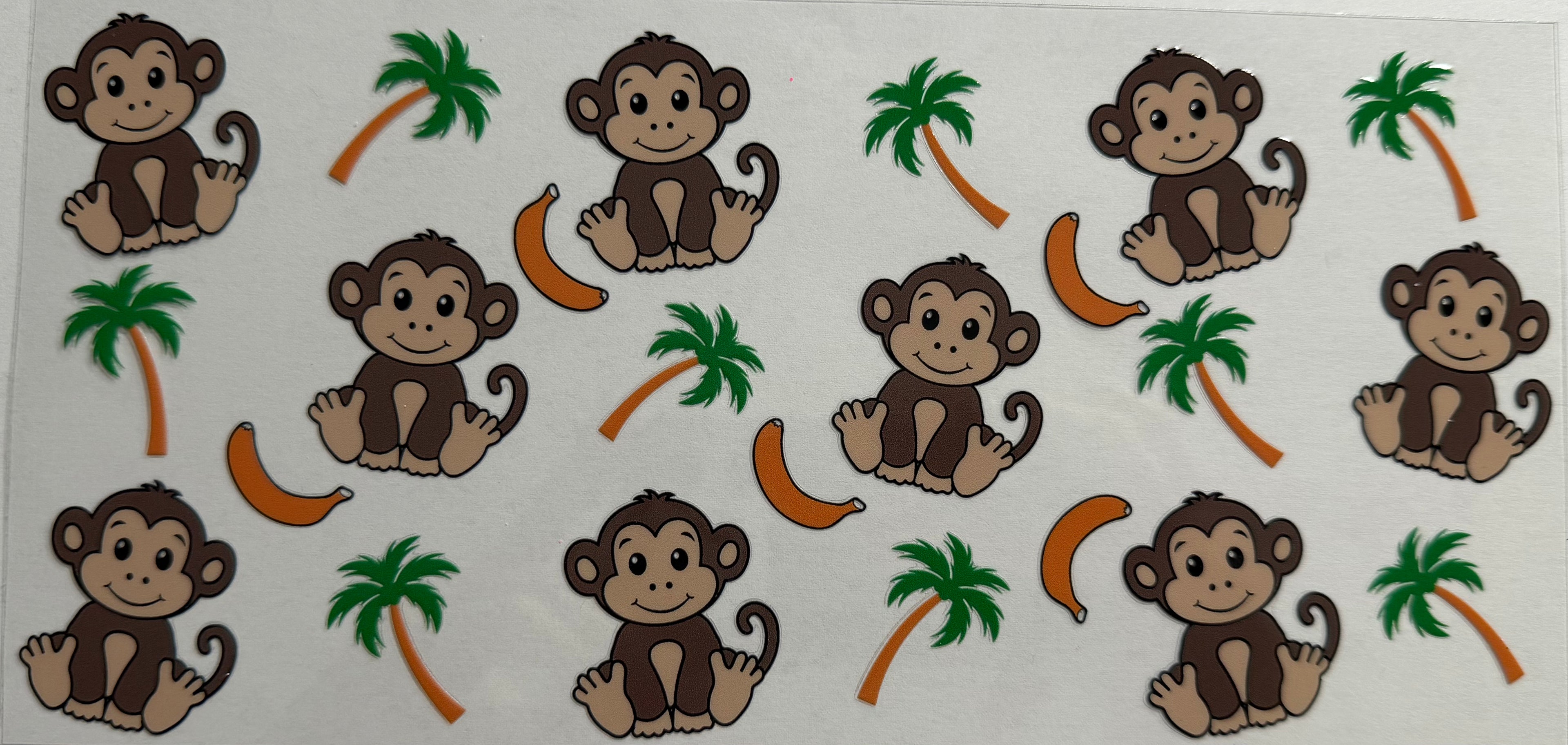 Monkey 16oz Uv Dtf Wrap