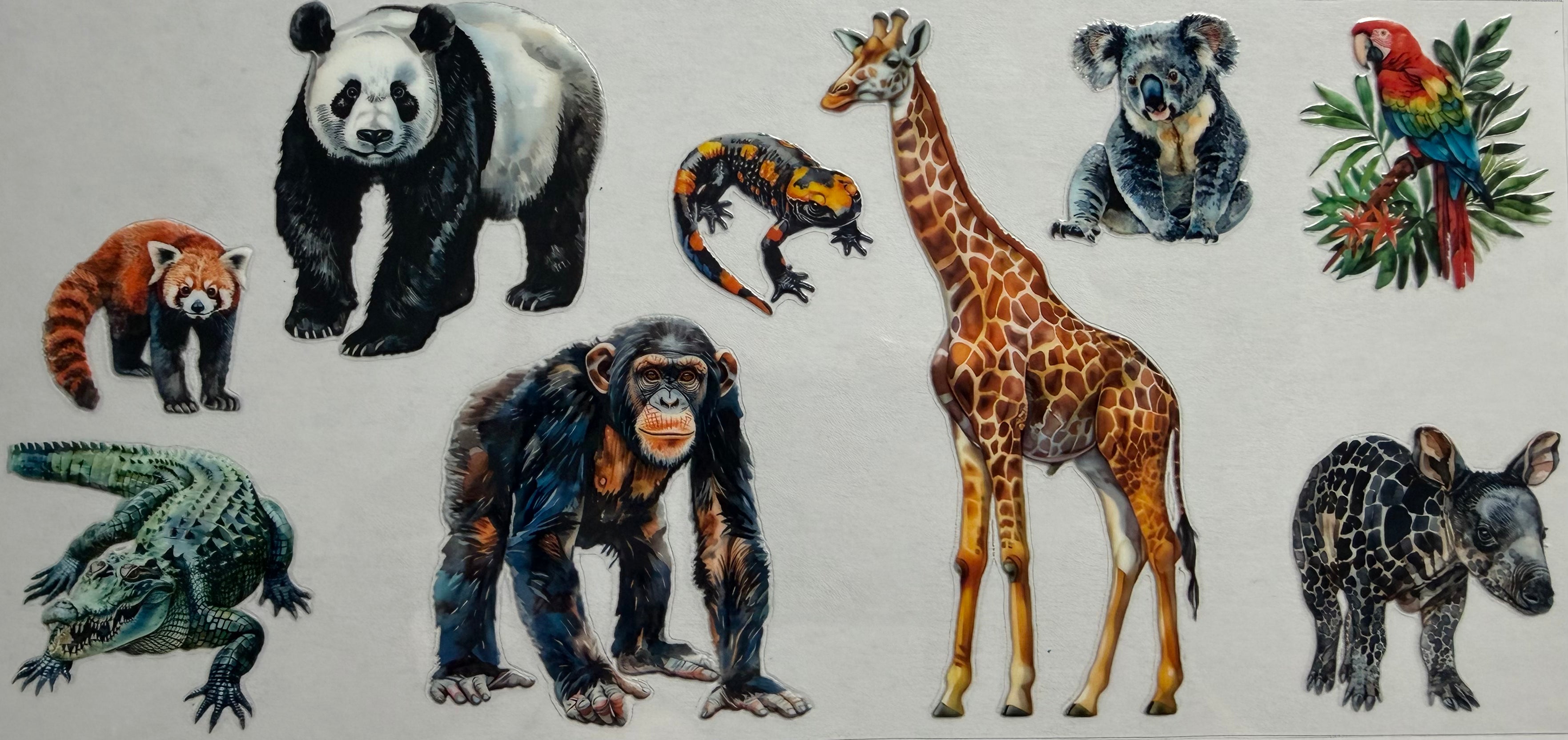 Animals 16oz Uv Dtf Wrap