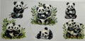 Pandas 16oz Uv Dtf Wrap