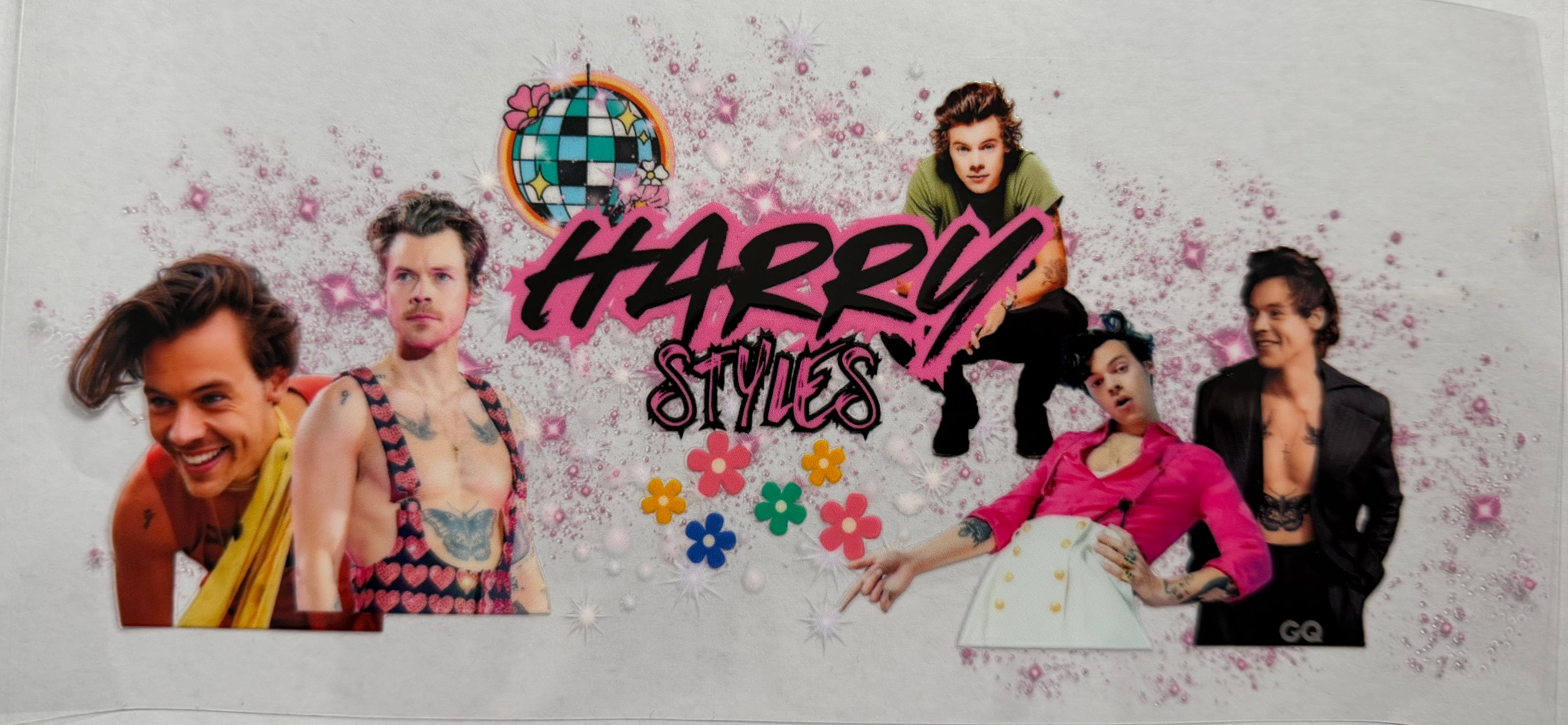 Harry Styles 16oz Uv Dtf Wrap