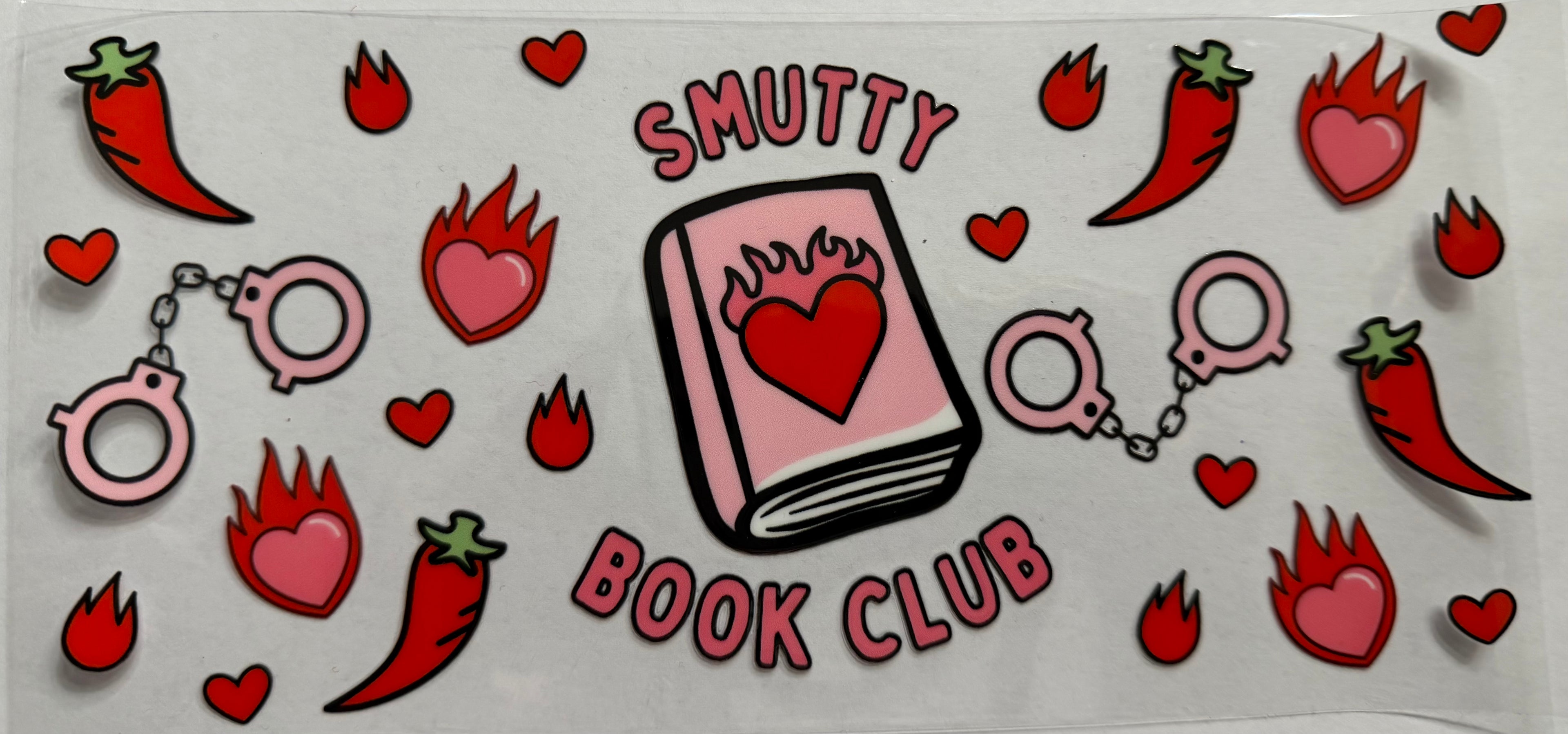 Smutty Book 16oz Uv Dtf Wrap