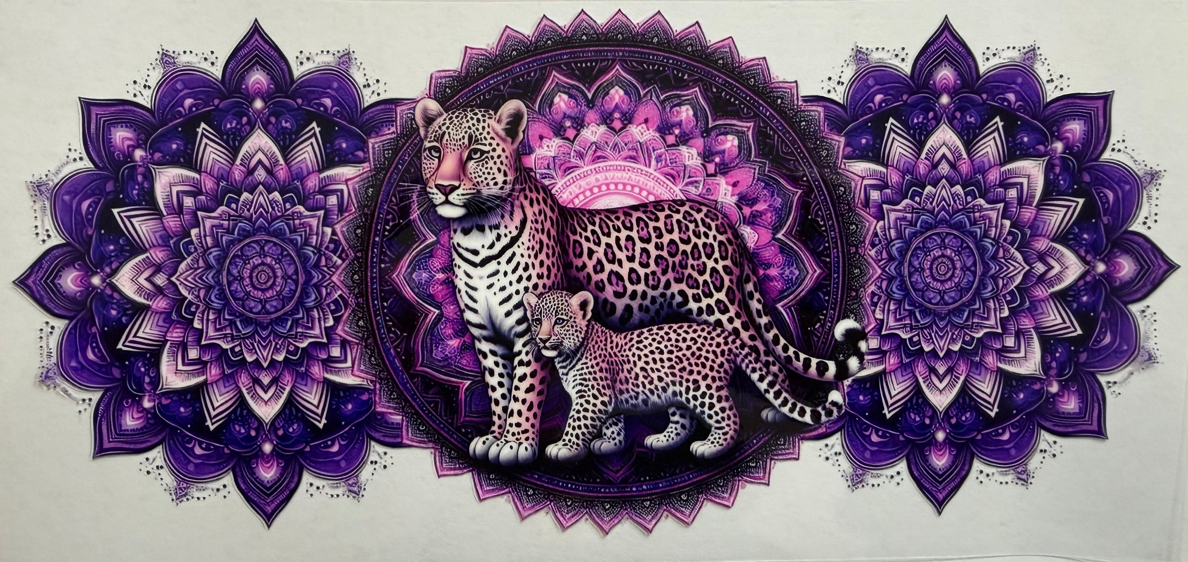 Leopards 16oz Uv Dtf Wrap