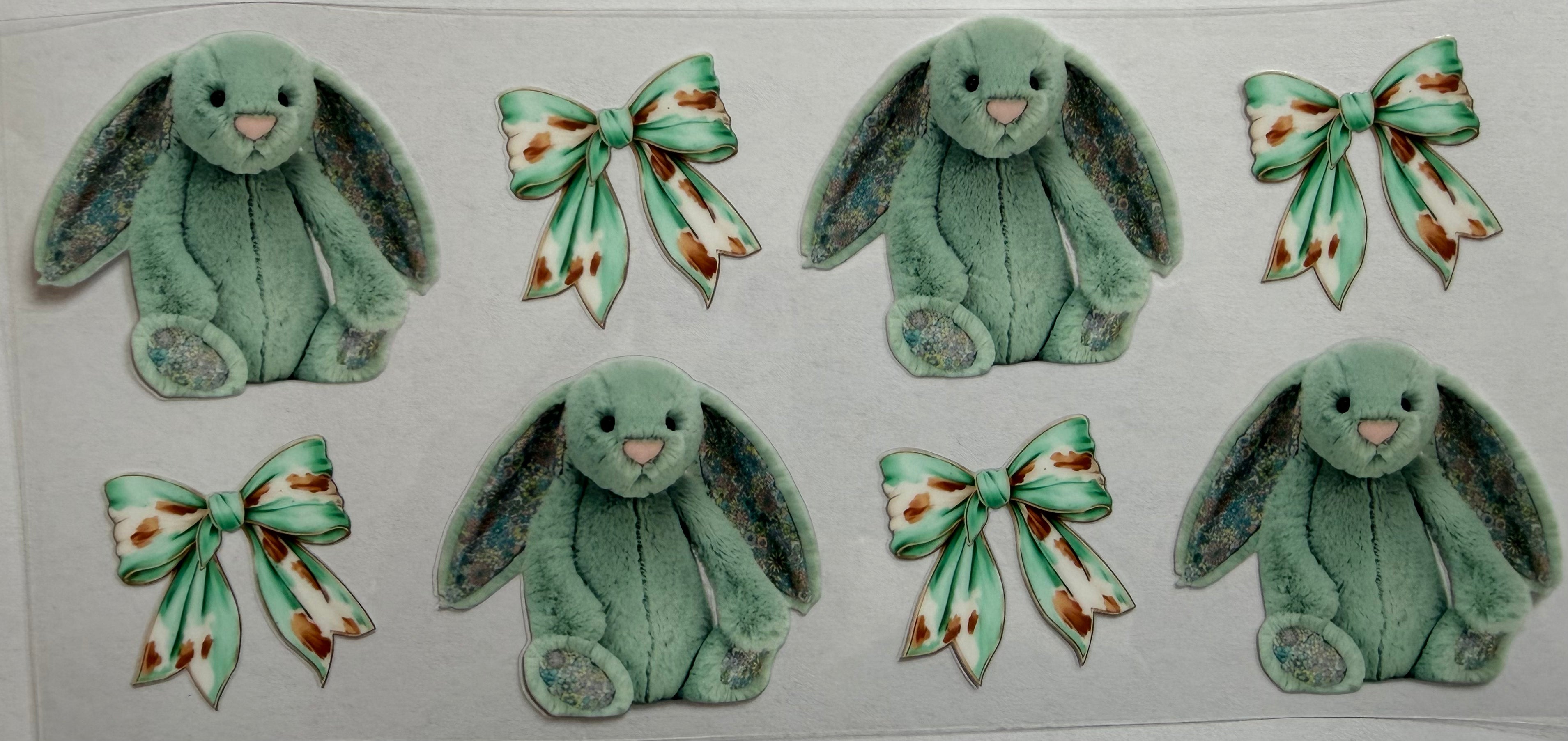 Mint Jelly Cats 16oz Uv Dtf Wrap