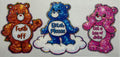 Glitter Swear Bears 16oz Uv Dtf Wrap