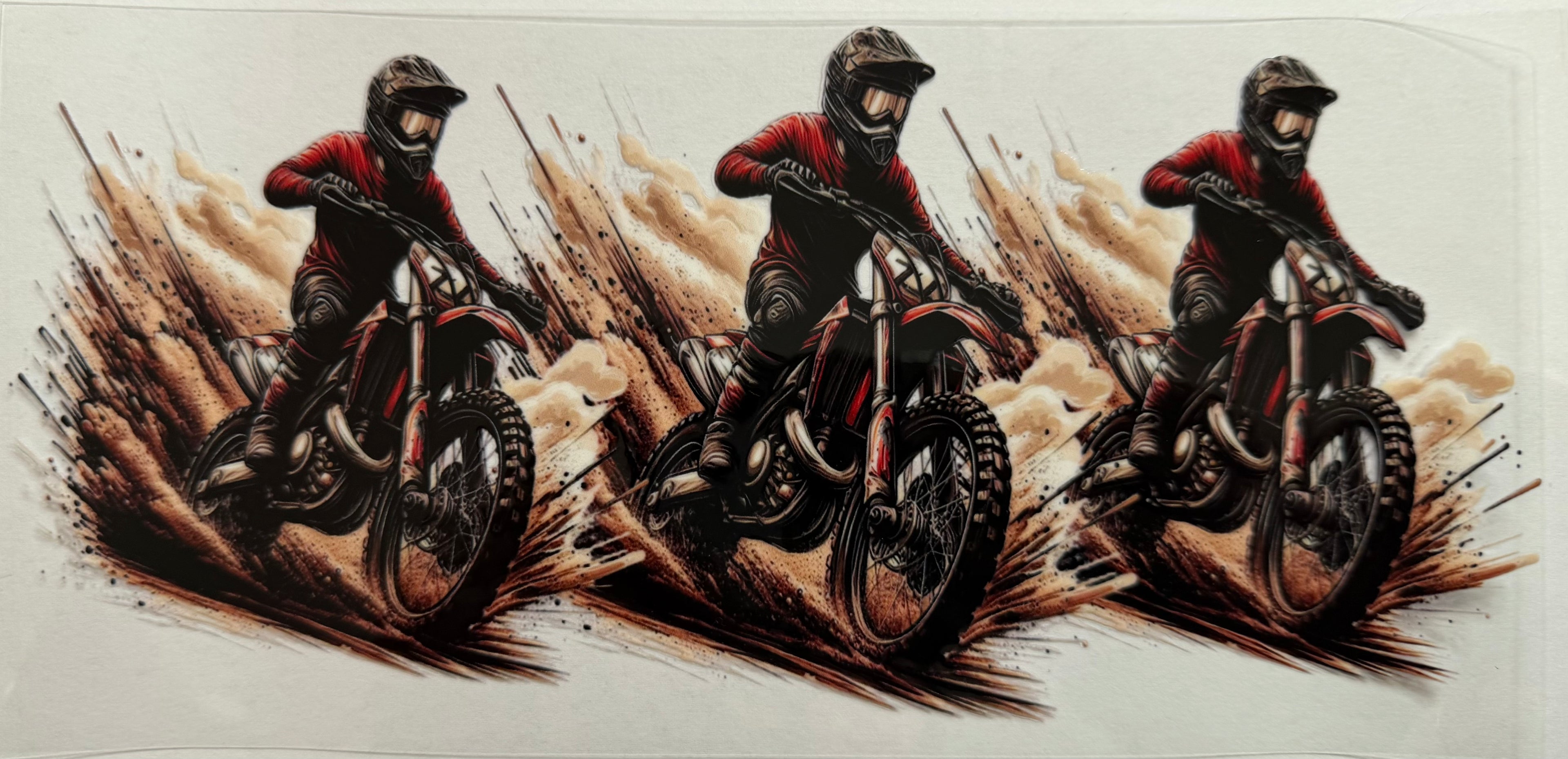 Dirt Bike 16oz Uv Dtf Wrap