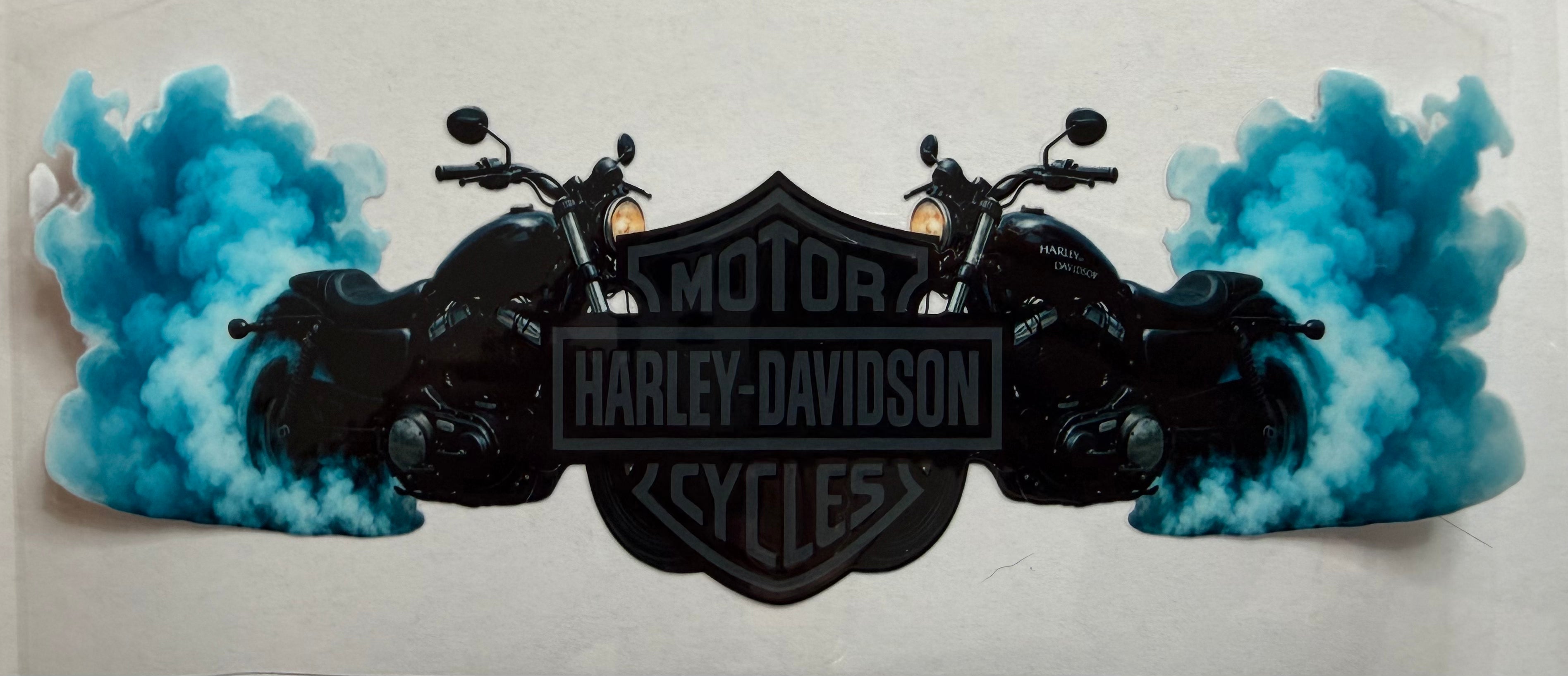 Motor Cycle 16oz Uv Dtf Wrap