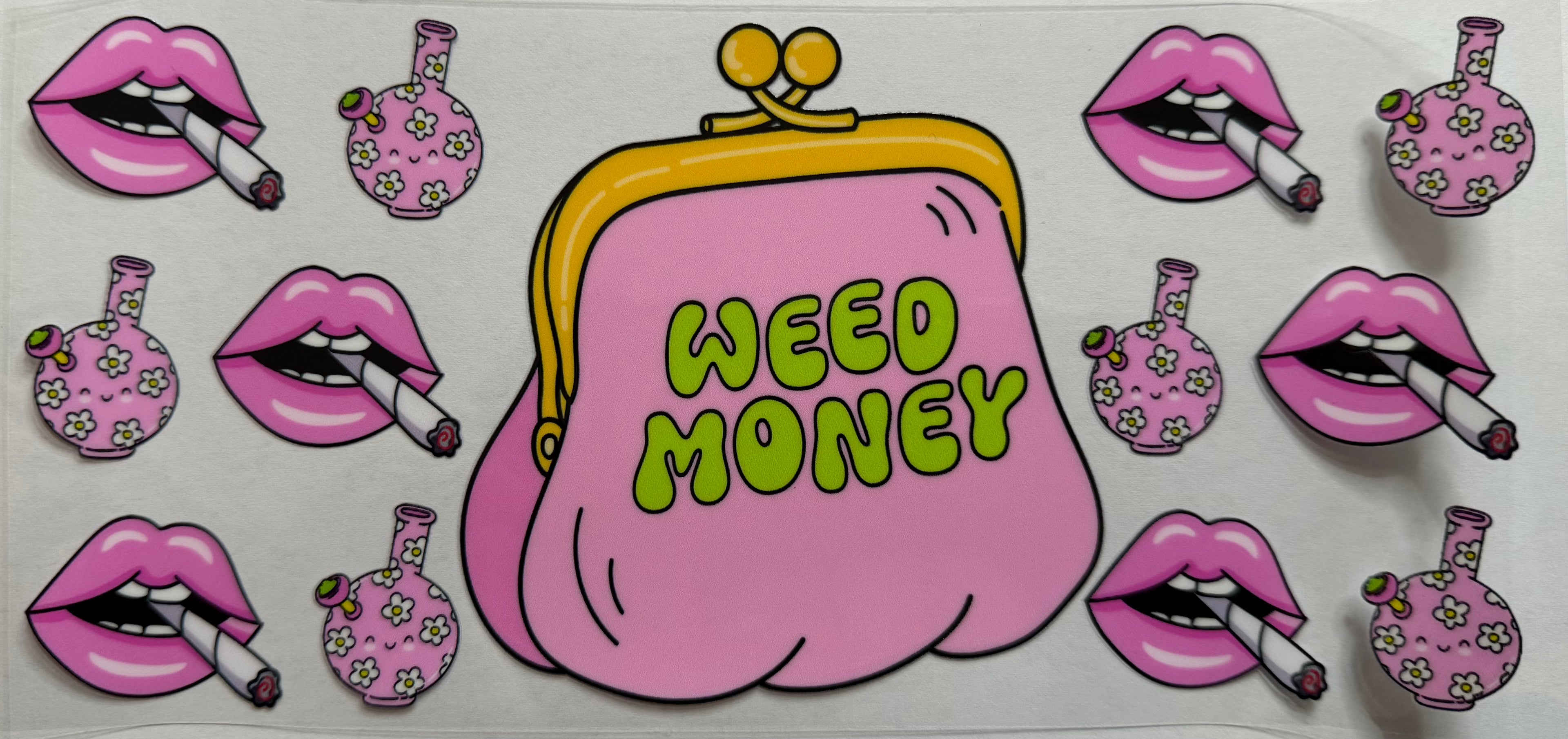 Weed Money 16oz Uv Dtf Wrap