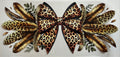 Leopard Print Bow 16oz Uv Dtf Wrap
