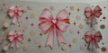 Pink Bows 16oz Uv Dtf Wrap