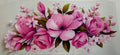 Pink Flowers 16oz Uv Dtf Wrap