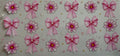 Pink Flowers & Bows 16oz Uv Dtf Wrap