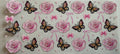 Butterflies & Pink Flowers 16oz uv Dtf Wrap