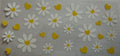 White & Yellow Flowers 16oz Uv Dtf Wrap