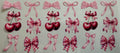 Bows & Cherries 16oz Uv Dtf Wrap