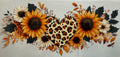 Sunflowers 16oz Uv Dtf Wrap