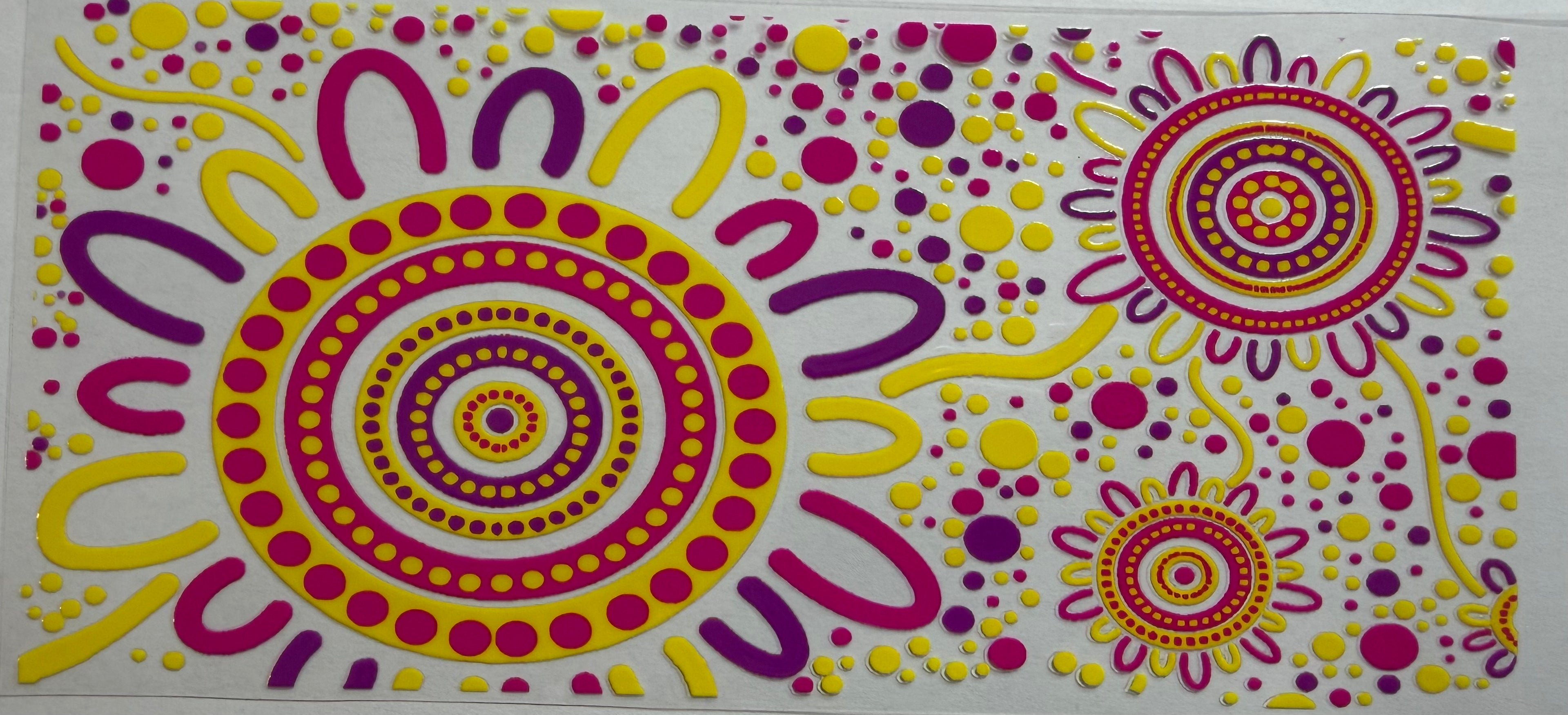 Aboriginal 16oz Uv Dtf Wrap