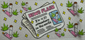 Weed News Flash 16oz Uv Dtf Wrap