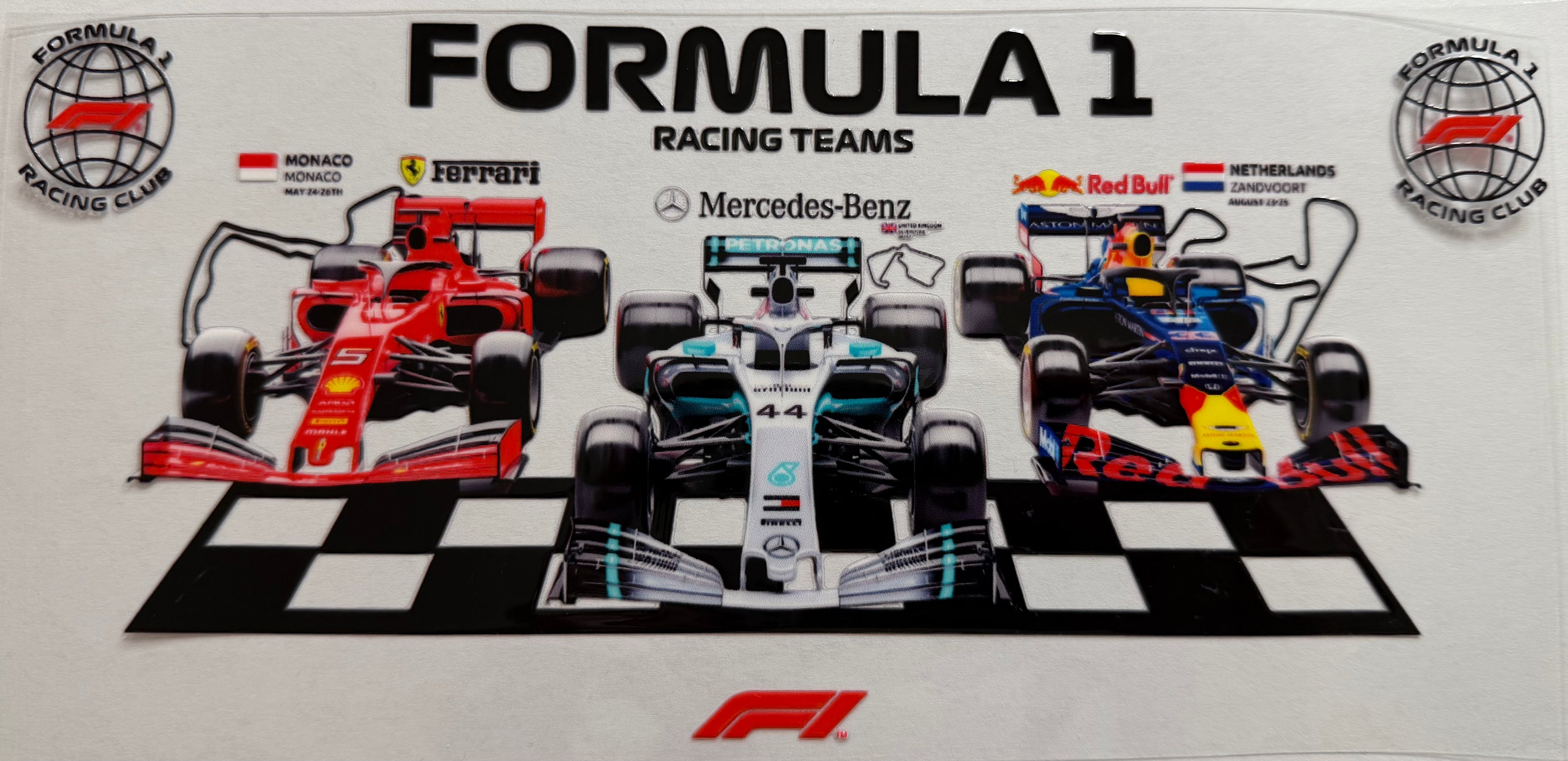 Formula 1 16oz Uv Dtf Wrap