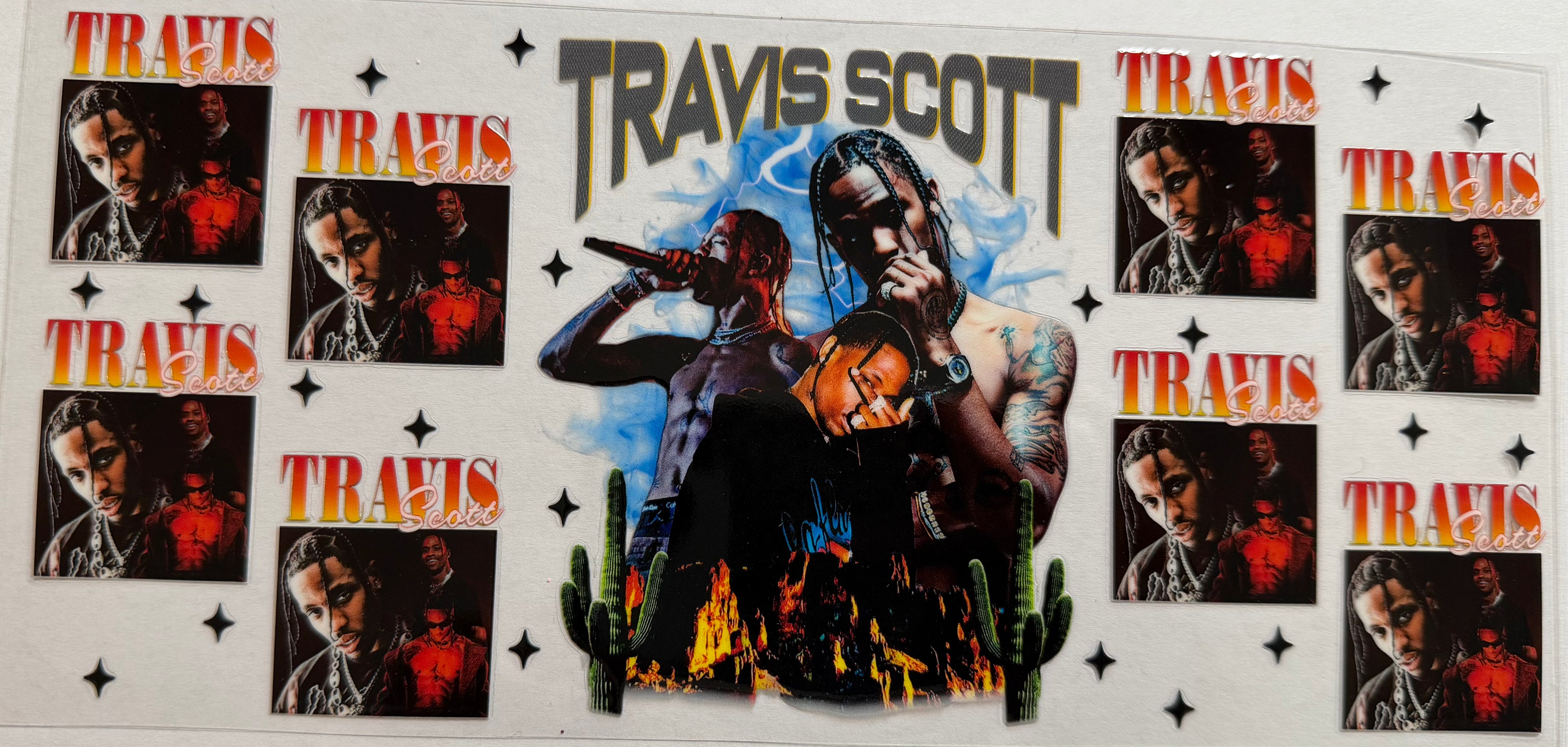 Travis Scott 16oz Uv Dtf Wrap