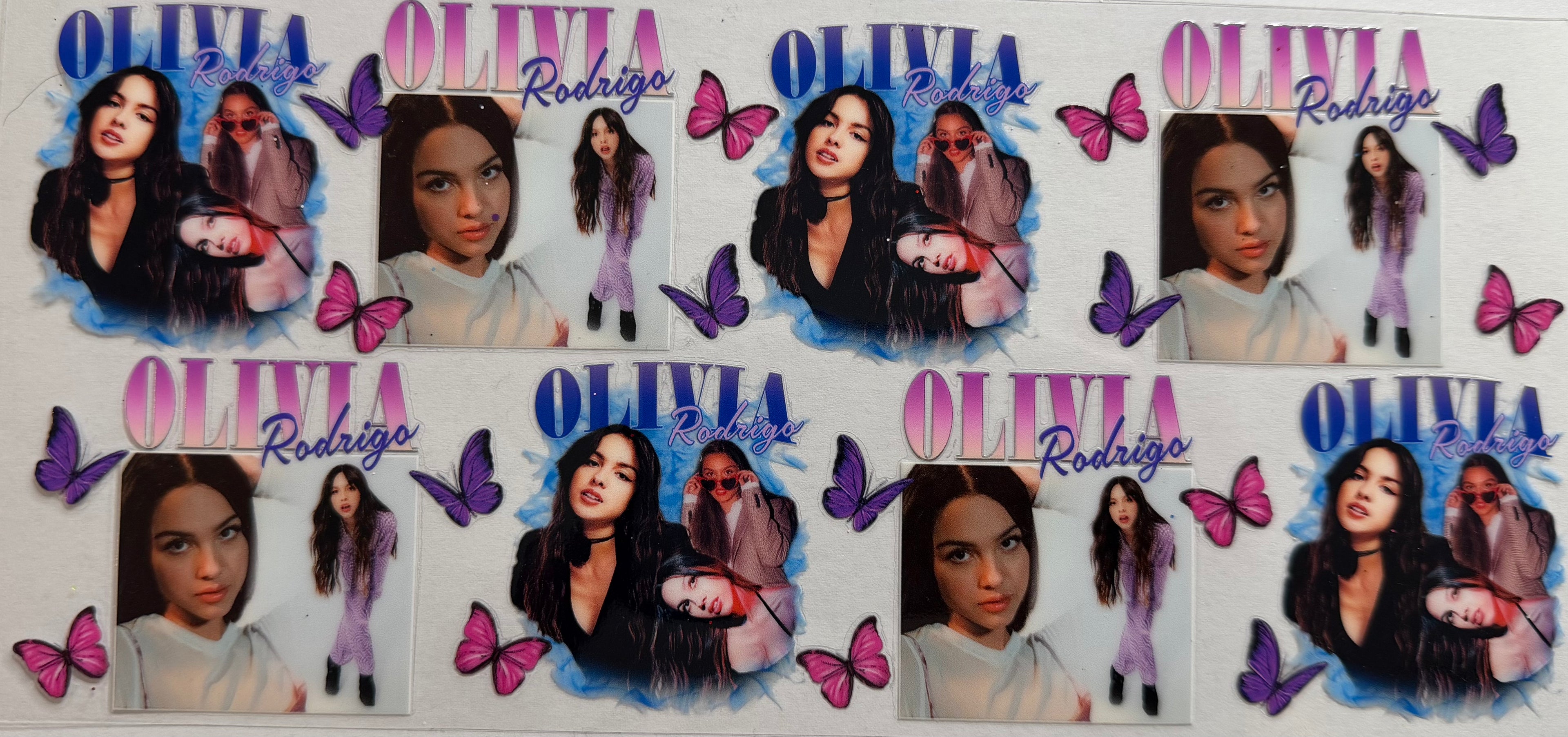 Olivia Rodrigo 16oz Uv Dtf Wrap