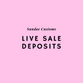 Live sale deposit