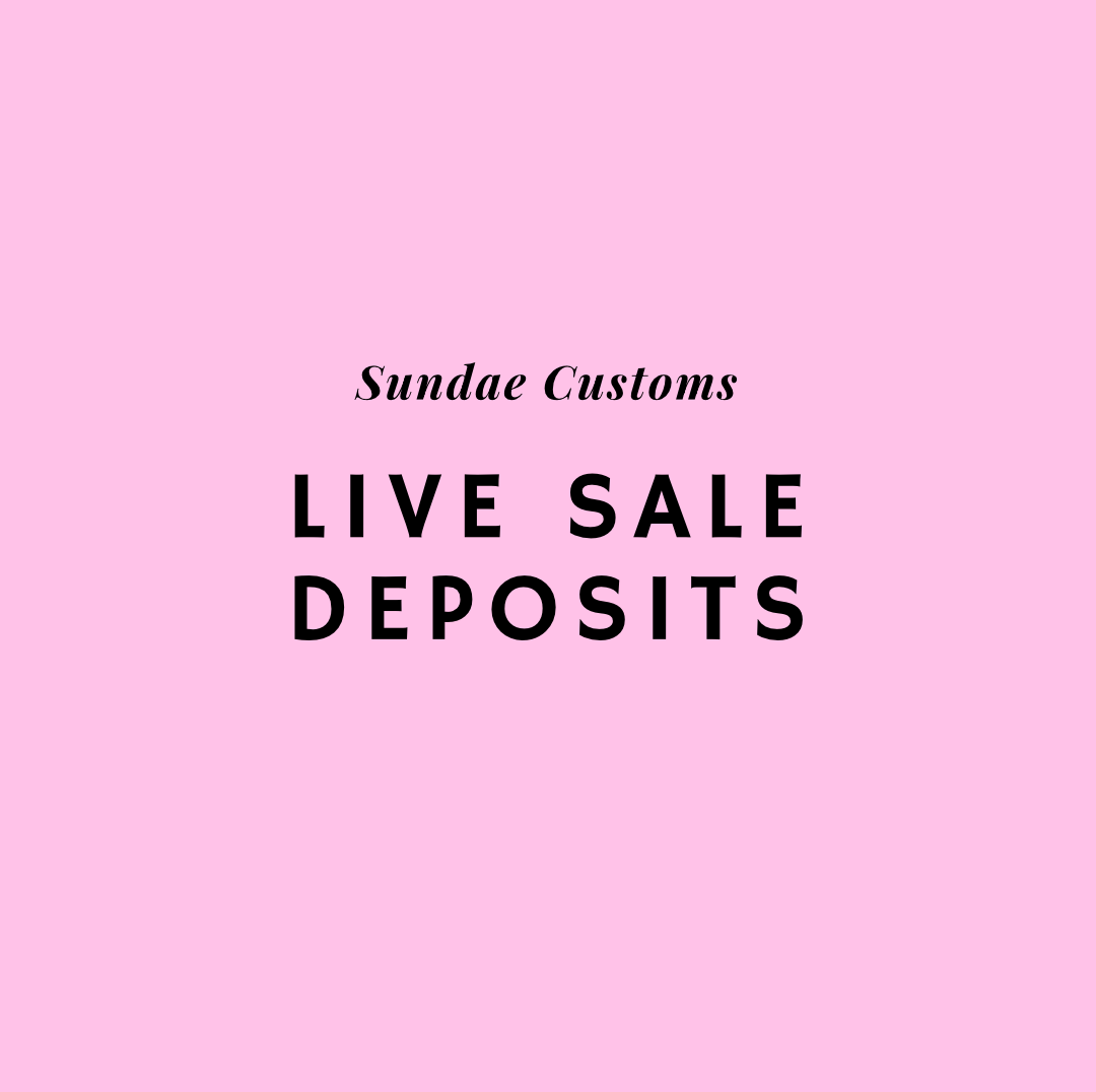 Live sale deposit